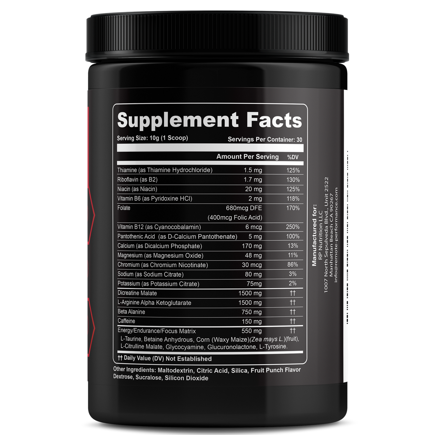 BOOST Pre-Workout Powder
