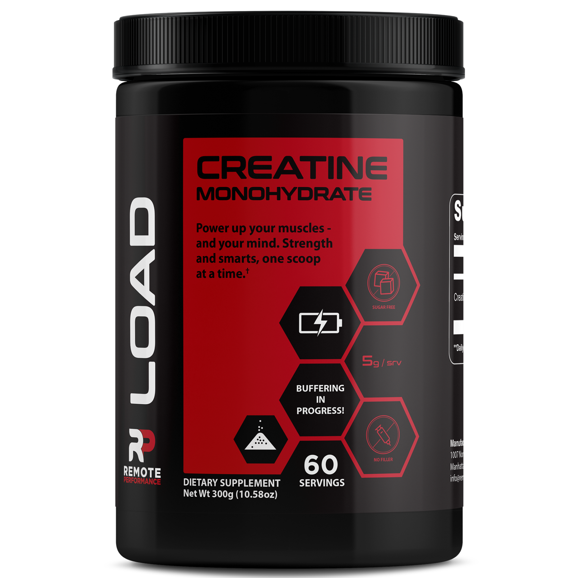 LOAD - Creatine Monohydrate – Remote Performance