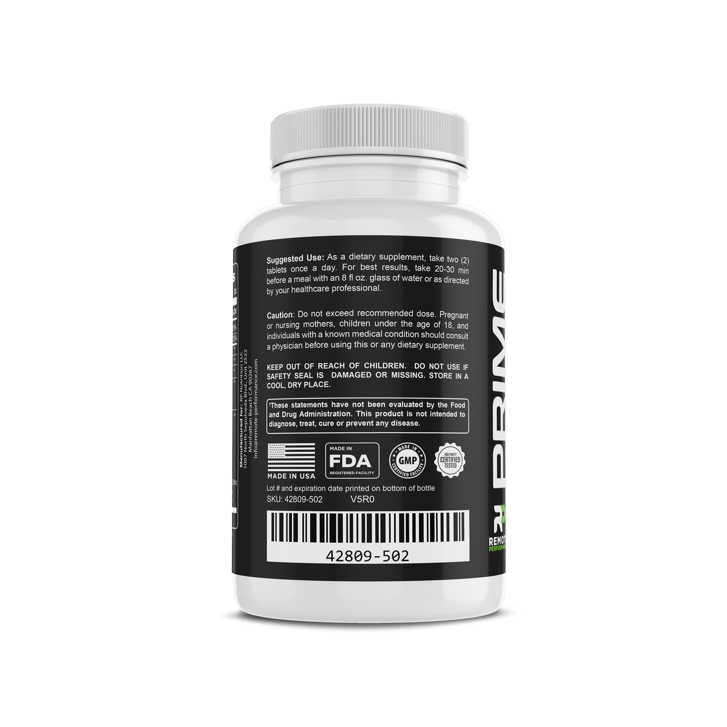 PRIME Male Vitality Formula