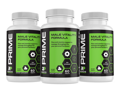 PRIME Male Vitality Formula - Remote Performance