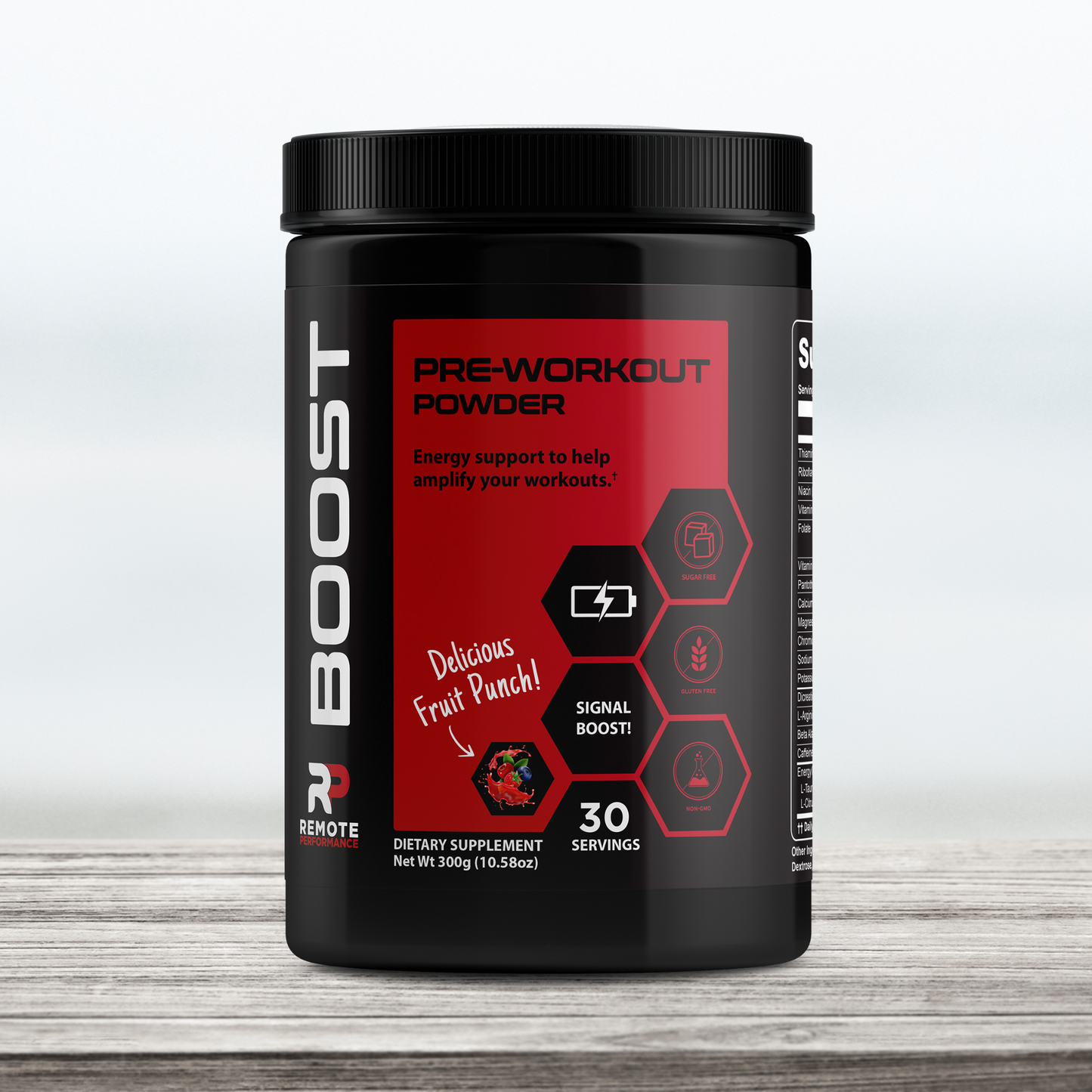 BOOST Pre-Workout Powder - Remote Performance
