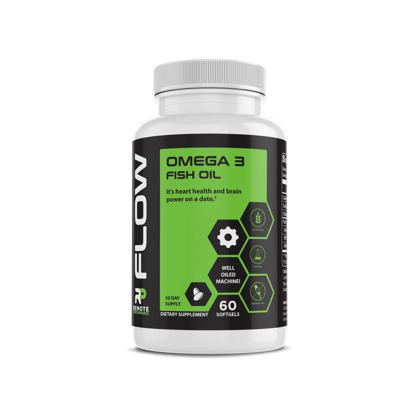 FLOW Omega 3 Fish Oil