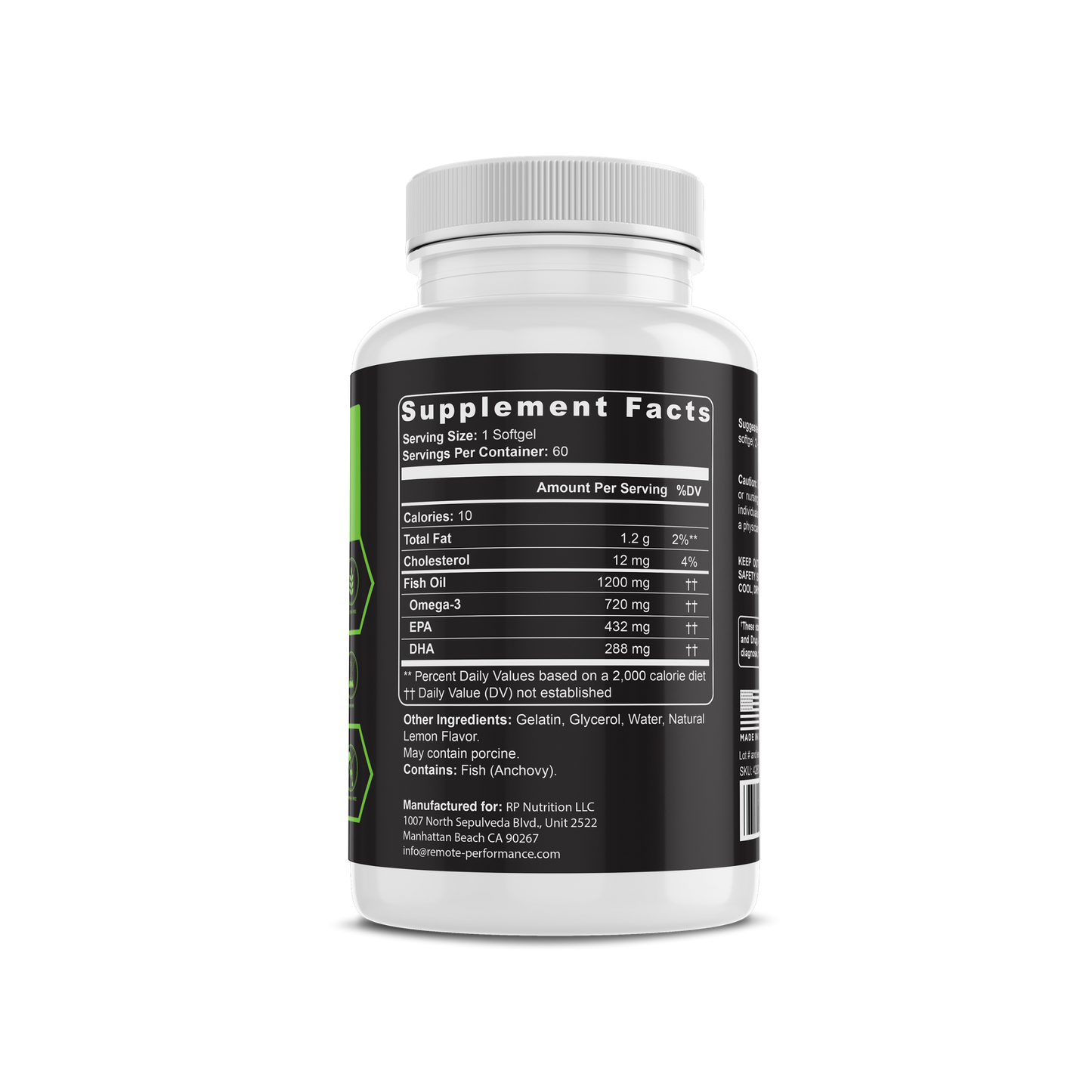FLOW Omega 3 Fish Oil