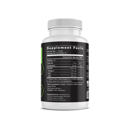 FLOW Omega 3 Fish Oil
