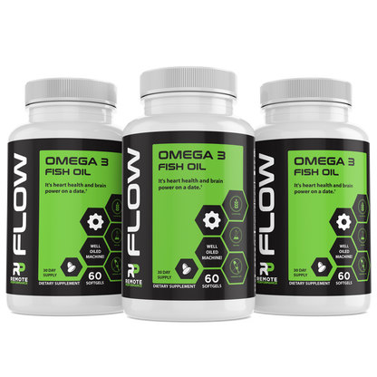 FLOW Omega 3 Fish Oil